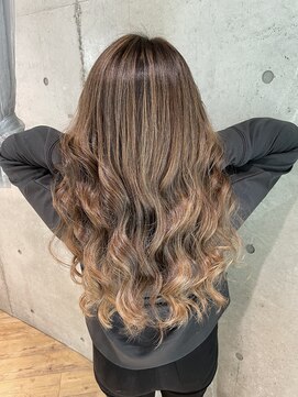 ミラシィ 稲毛(Mirashy) バレイヤージュカラー