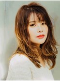 ゆるカール×甘めロング【稲毛】