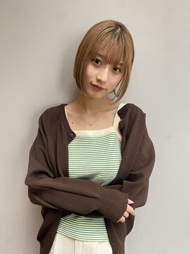 ロンド ストラーダ 心斎橋(Lond strada) シルキーベージュ×グレージュカラー【髪質改善/縮毛矯正】