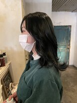 髪質改善と縮毛矯正の専門店 サンティエ(scintiller)&nbsp;ダークグリーン