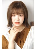 20代30代40代大人可愛い/アッシュオリーブベージュ/縮毛矯正
