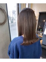 オト(oto) 切りっぱなし チョコレートカラー