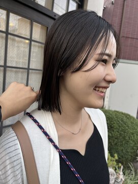 アトリエドゥーディマンシュ atelier doux dimanche ミディアムストレートヘア