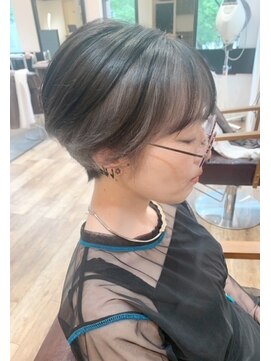 ワークス(WORKS) 【WORKS】マッシュショート×インナーカラー