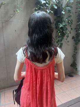 ジェノ(JENO by apish) なみまきパーマ/切りっぱなしボブ/ピンクブラウン/美髪