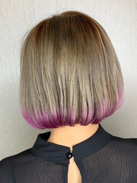 ライズ バイ レボ 柏店(RISE by REVO) イメチェン/似合わせカット/フルバング/レッドブラウン/柏