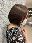 ベージュ 透明感カラー  インナーカラー 髪質改善 千種
