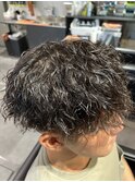 前下がり×ツイストスパイラル