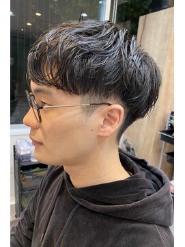 ベンジー 名駅店(benji) メンズマッシュ×スパイラルパーマ メンズパーマ/ツイスト