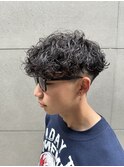 波巻きパーマ×スペインカール