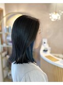 ブルーインナーカラー
