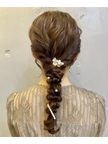 エフェ(effet)&nbsp;定番　編みおろしヘア