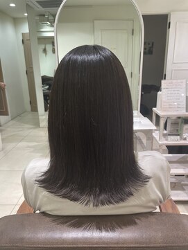 フォルテ ティアラ 横浜店(FORTE TIARA) 暗髪 /髪質改善カラー