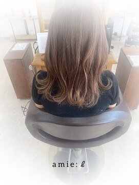 アミーリットルアットアラオ(amie:L at arao) ミルクティーブラウン