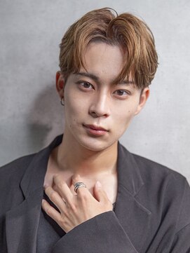 シティ(CITY) 【小久保style】ベリーショートニュアンスパーマグレーベージュ