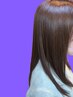 【ケアしながらの縮毛矯正】縮毛矯正＋髪質オーダートリートメント