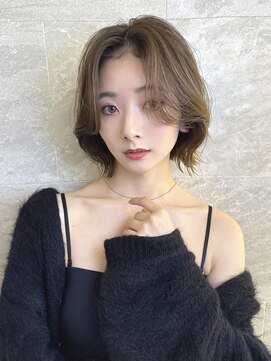 ロンドソレイユ 池袋(Lond soleil) イメチェン外ハネボブ美髪ワイドバングレイヤーショート/池袋