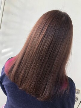 ジーナ 船橋(Zina) 髪質改善*ロングレイヤーグレーベージュ*美髪【Zina船橋】