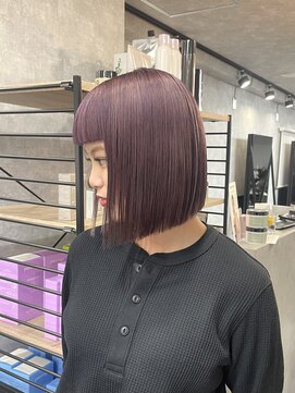 イデアル(Ideal) ボブ/ミニボブ/切りっぱなしボブ/外ハネ/外ハネボブ/前下がり