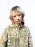 【＋デザイン】カット+ケアブリーチ+カラー+ 超音波5STEPバイカルテTR