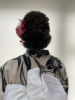 サロン レミュー(salon Remyu)の写真/《大切な１日に…＊》ワンランク上の仕上がりは【Remyu】におまかせ◎特別な日をもっと華やかに♪