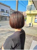 ぱつっとモードボブ