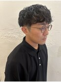 【サノユイ】メンズラフパーマ