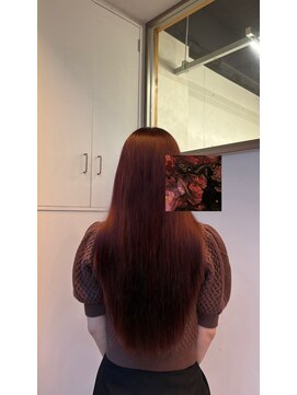 ユッカアカデミー(YUCCA academy) 【 YUCCA 】大人可愛い20代30代40代ロング/レッドブラウン