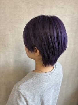 トリコ(ToricO) ラベンダーパープル　ダブルカラー　ブリーチカラー