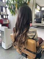 ベースヘアーデザイン(BASE HAIR DESIGN)&nbsp;グラデーションカラー ケアブリーチ レディース 宇都宮