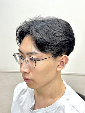 ヨシザワインク プレミアム 築地店(YOSHIZAWA Inc. PREMIUM) 韓国風センターパートマッシュカルマ風