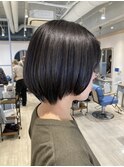 丸みのある女性らしいショートヘアJR埼京線赤羽ショートが得意