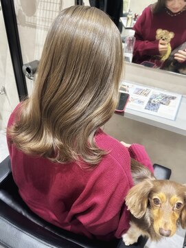 ドッグマニアピンチアオヤマ(DOGMANIA PiNCH AOYAMA) ミディアム/ベージュカラー／透明感カラー