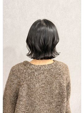 フランチェスカドットボブ(francesca.bob) ダークグレージュ×切りっぱなしボブ【渡辺俊弥】梅田