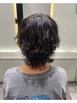 アース 岐阜店(HAIR&MAKE EARTH) ウルフパーマ