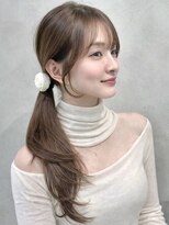 ナナローネス 渋谷(nana loness) 結んでも可愛い、顔まわりレイヤー