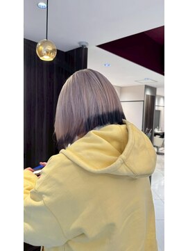 アース エレガンス 吉祥寺店(EARTH Elegance) ハイトーンベージュ×ルーツカラー