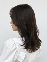 ブルートマト(BLUE TOMATO)&nbsp;大人可愛いチョコレートブラウンくびれヘア30代40代