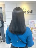 髪質改善×イメチェン×前髪