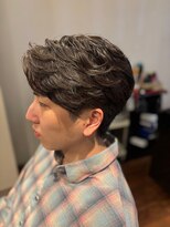 アリレイナ美容室 鎌倉店(ARIREINA) 鎌倉メンズセンターパートフェザーパーマ20代30代