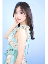 アッシュ 鷺沼店(Ash)&nbsp;ゆるふわロング × シースルーバング