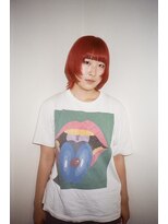 アグ ヘアー コーナー 曳舟店(Agu hair corner)&nbsp;オレンジレイヤーボブ