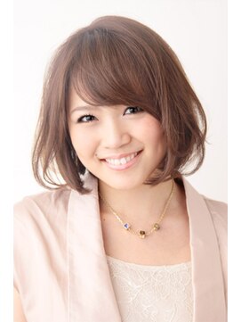 コンフェティ ルピナス山之手店(Confetti) 30代40代50代60代 ふわボブ　  　パーマなしでもカンタンボブ