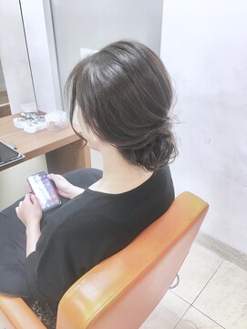 セレスト 荻窪店(CELESTE) ★シンプルシニヨンアレンジ★Celeste荻窪