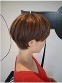 大人可愛い☆丸みのあるマッシュショート
