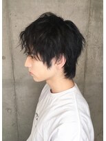 ゼンコー アオヤマ(ZENKO Aoyama)&nbsp;横顔が素敵に決まるニュアンスマッシュウルフ［表参道/青山]