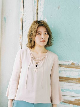 エクファ ヘア リゾート 大津 瀬田店(ex-fa hair resort) 【瀬田◆エクファヘアリゾート】ナチュラルレイヤーボブ