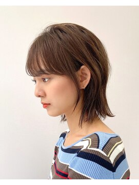 トニーアンドガイ 原宿店(TONI & GUY) ベージュブラウン×外ハネヘア