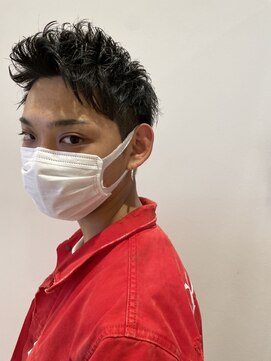 ヘアーサロン エンス(hair salon Ens) アップバングショート