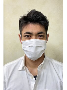 アールグレイ(EARLGREY) マスクに似合うメンズショートスタイル